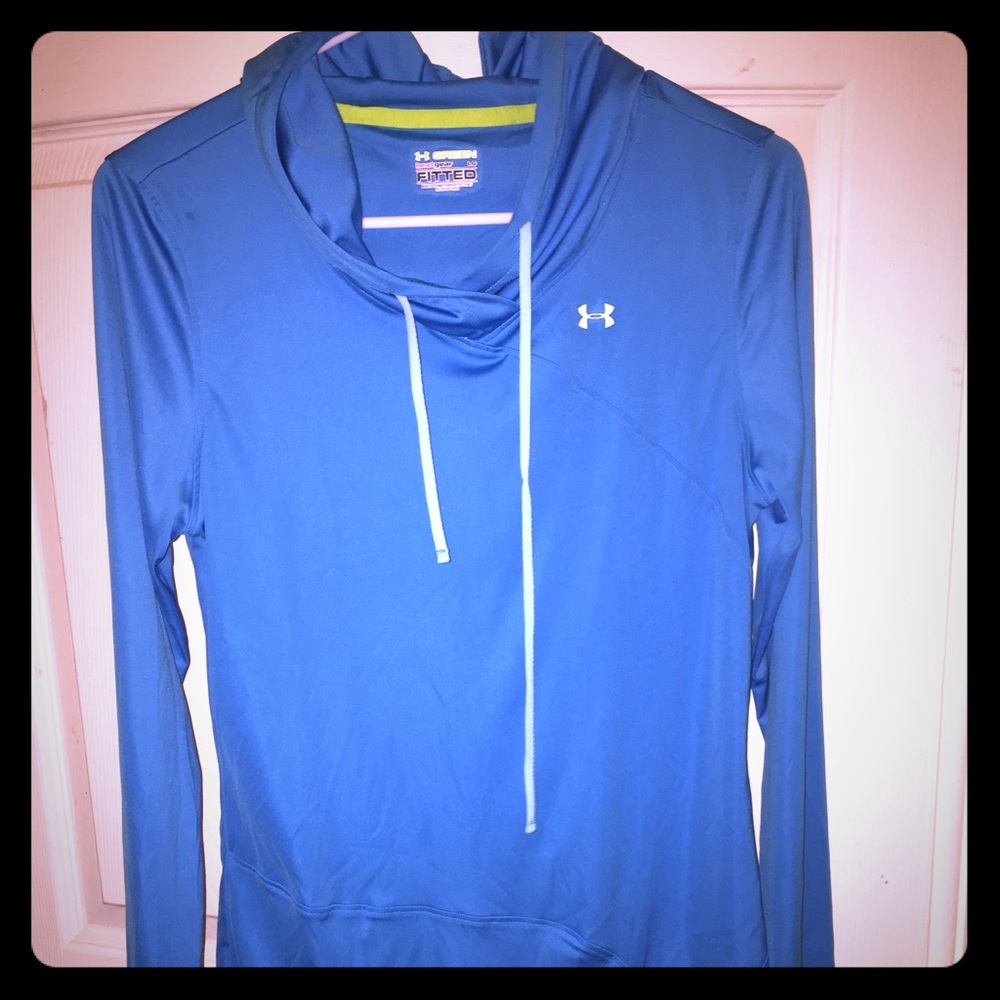 Heat gear under amour hoodie!